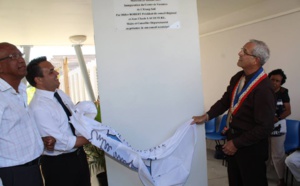 Inauguration du Centre de Vacances de L'Etang-Salé les Bains