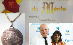 Daniel FAIVRE : Prix Départemental du Mérite